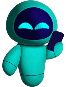 Digital illustration of Iterum's mascot.