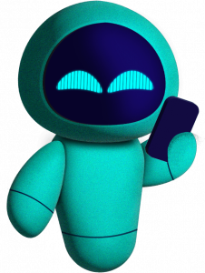 Digital illustration of Iterum's mascot.